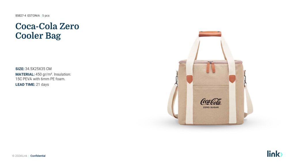 Coca-Cola Zero Cooler bag