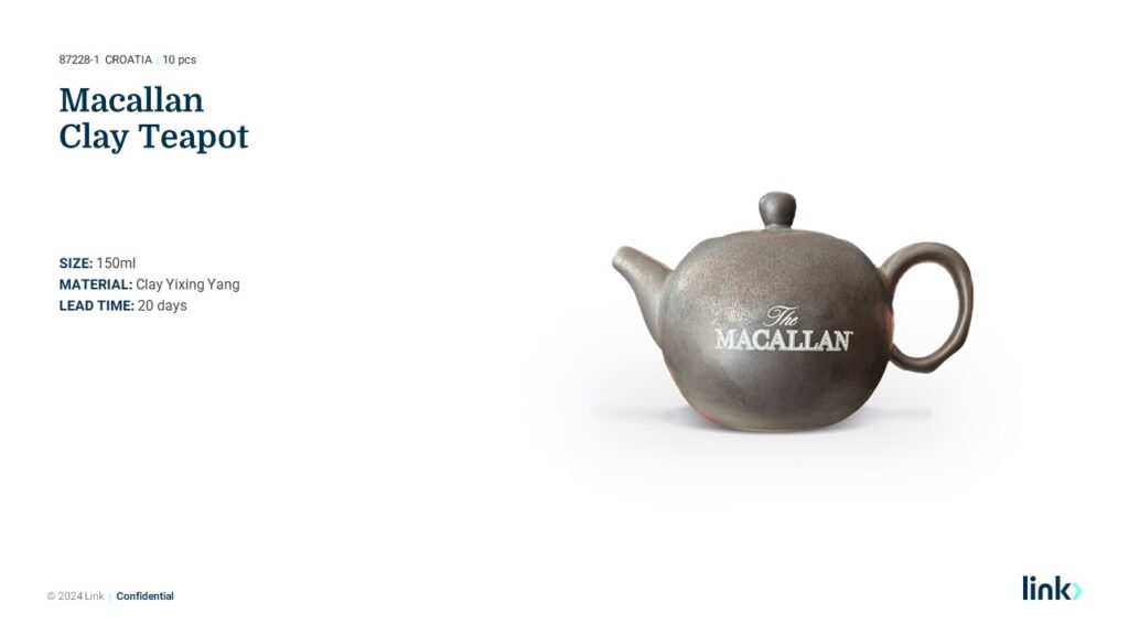 Macallan Clay Teapot